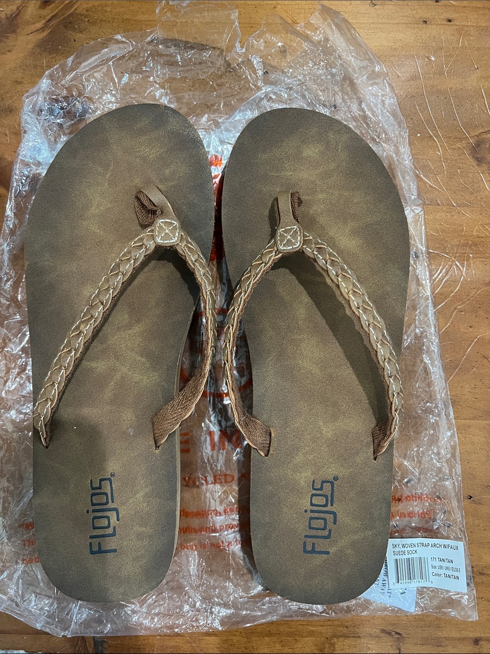 Flojos Sky Tan Women's Flip Flops